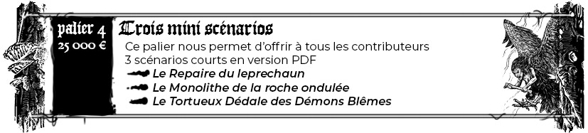 Palier 4 - 3 mini-scénarios