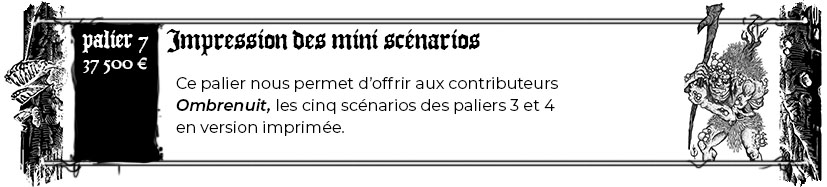 Palier 7 - Impression Mini scénario