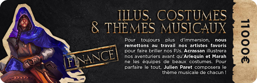 Illustrations, costumes & thèmes musicaux