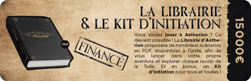 La Librairie d'Aetherion & le Kit d'initiation