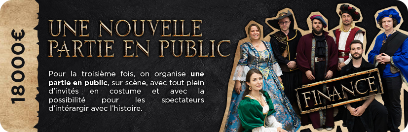Une nouvelle Partie en Public