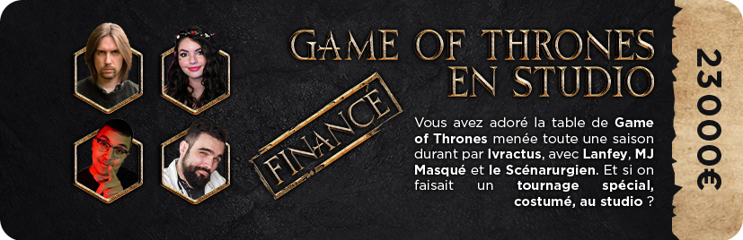 Game of Thrones en studio !