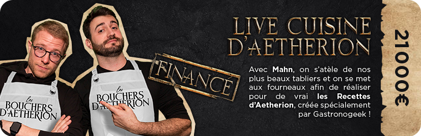 Live Cuisine d'Aetherion
