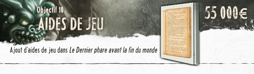 Aides de jeu supplémentaires