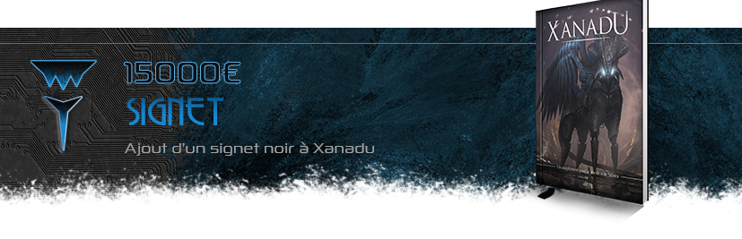 Ajout d'un signet noir à Xanadu
