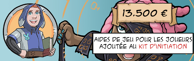 Aide de jeu pour le kit d'initiation