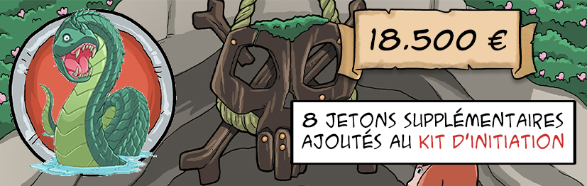 8 jetons supplémentaires pour le kit d'initiation