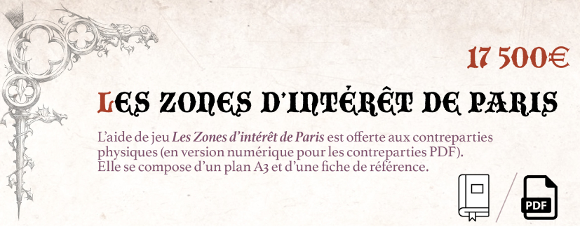 Zones d'intérêt de Paris