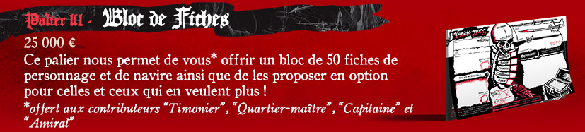 Palier 3 - Bloc de fiches