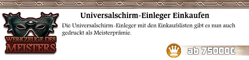 meister Universalschirm Einleger Einkaufen