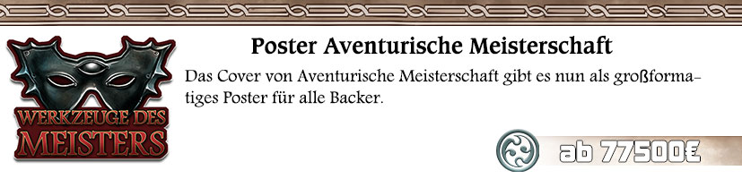 Großformatiges Poster Aventurische Meisterschaft