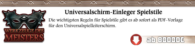 digi Universalschirm Einleger Spielstile