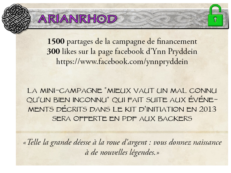 Palier social : Arianrhod