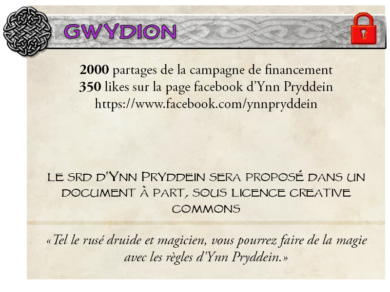 Palier social : Gwyddion