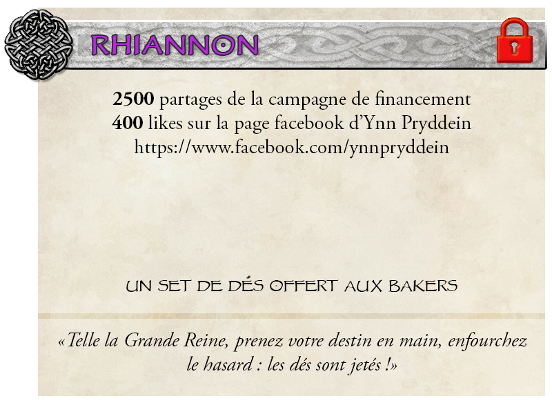 Palier social : Rhiannon