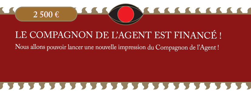 UNE NOUVELLE DANS L’UNIVERS DE MIR ! LE COMPAGNON DE L’AGENT EST FINANCÉ !