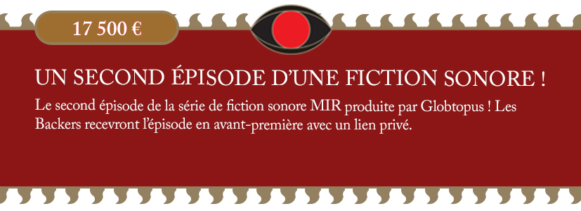 UN SECOND ÉPISODE D’UNE FICTION SONORE !