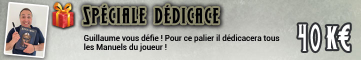 Spéciale dédicace: Guillaume vous défie