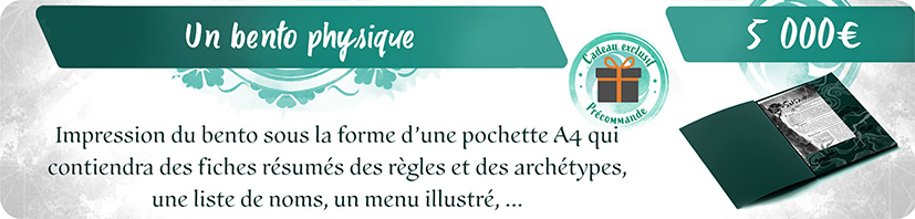 Un bento physique