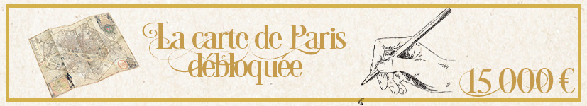 La carte de Paris débloquée