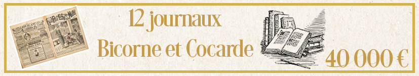 12 journaux Bicorne et Cocarde
