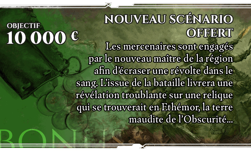 Nouveau scénario offert