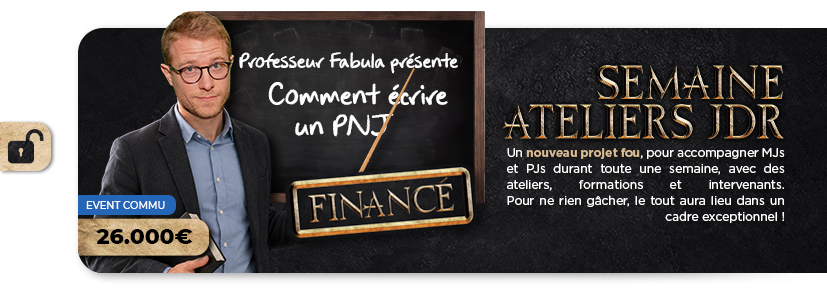 Semaine Ateliers JDR