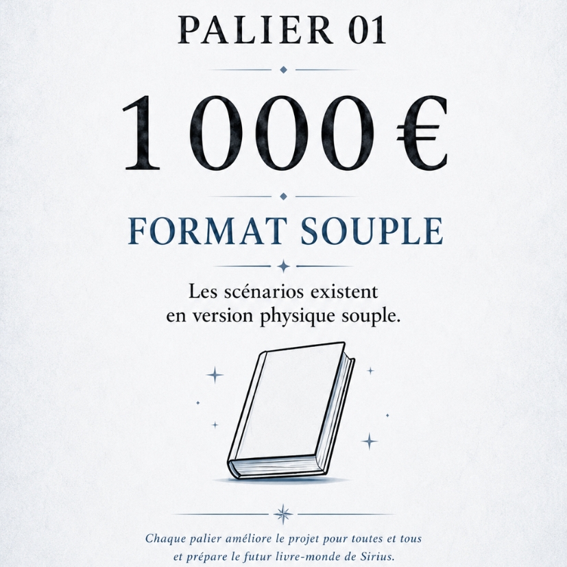 Palier 1D4 : Lancement en impression des scénarios + création des pdf