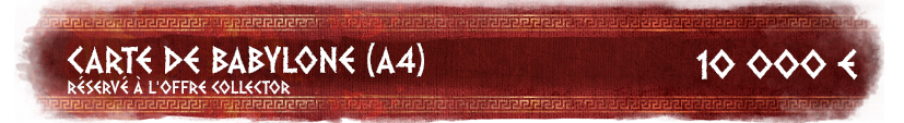 Carte de Babylone (A4)