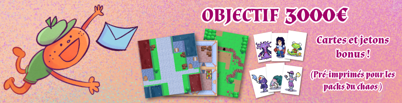 Cartes et Jetons bonus !