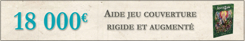 Aide de jeu couverture rigide et augmenté