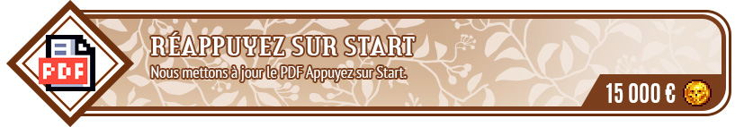 Réappuyez sur Start