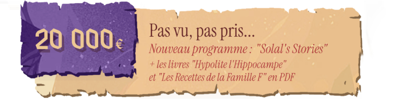 Solal's Stories + 2 livres en PDF