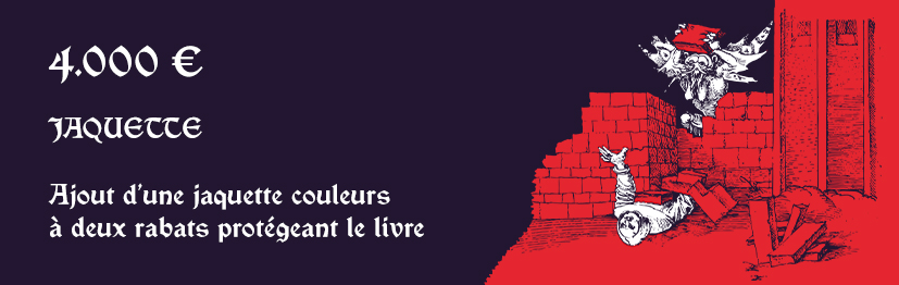 Jaquette couleur à rabats