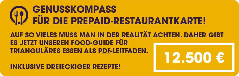 Genuss-Kompass für die Prepaid-Restaurantkarte