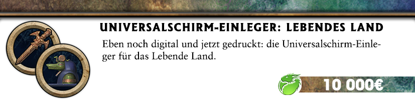 Universalschirm-Einleger: Lebendes Land
