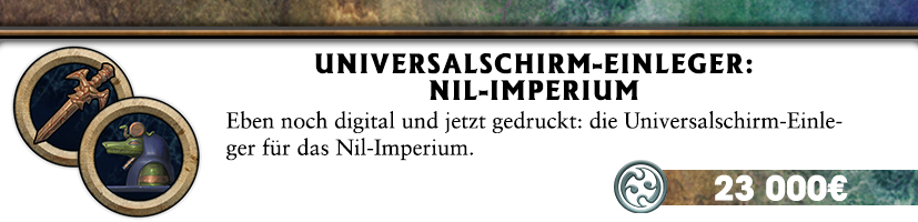 Universalschirm-Einleger: Nil-Imperium