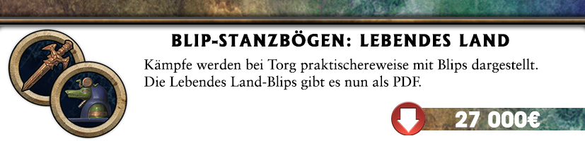 Blip-Stanzbögen: Lebendes Land