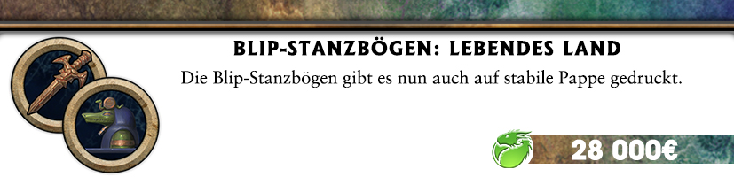 Blip-Stanzbögen: Lebendes Land