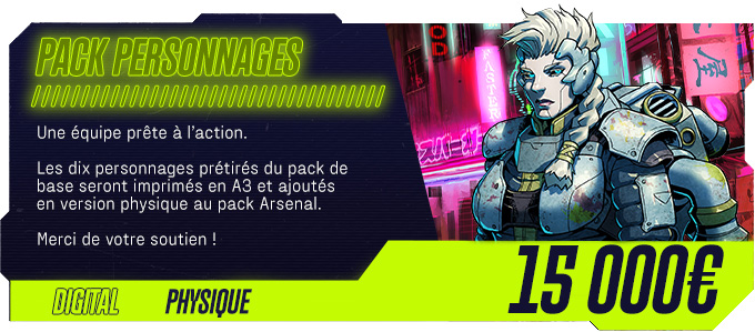 Impressions du pack personnages