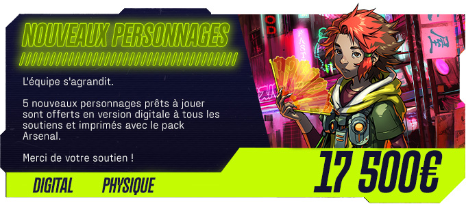5 nouveaux personnages