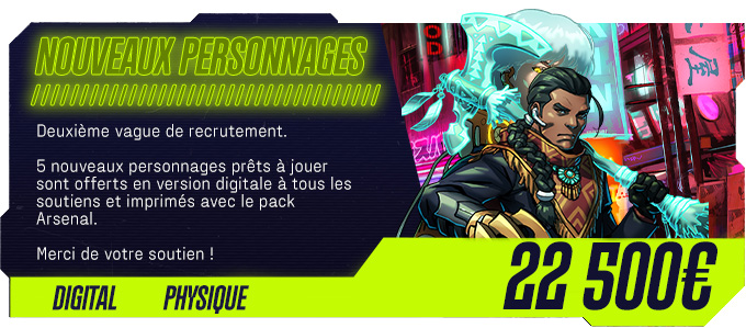 5 nouveaux personnages