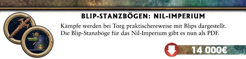 Blip-Stanzbögen: Nil-Imperium