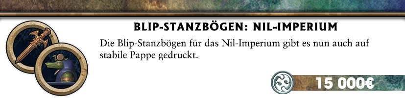 Blip-Stanzbögen: Nil-Imperium