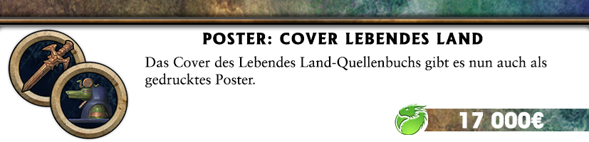 Poster: Cover Lebendes Land