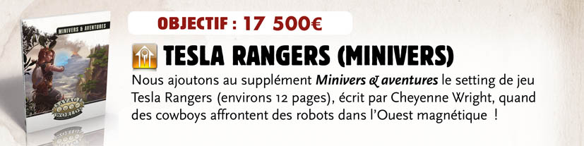 Amélioration : Minivers : Tesla Rangers