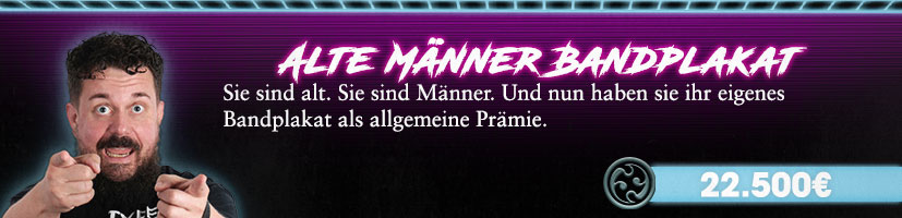Alte Männer Band-Plakat