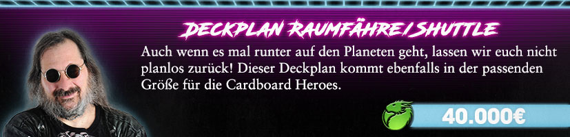 Deckplan Raumfähre/Shuttle