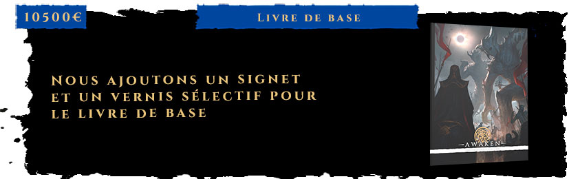 Objectif 4 : Un signet + Vernis pour le livre base.