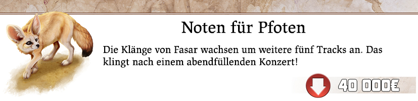 Fünf weitere Tracks aus Klänge von Fasar